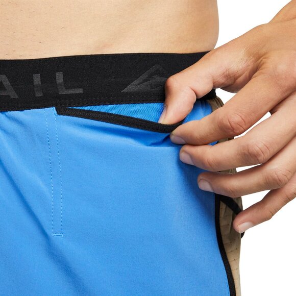 $75 NIKE TRAIL SECOND SUNRISE 5" BRIEF-LINED RUNNING SHORTS DV9311-435 BLUE L - Picture 4 of 9